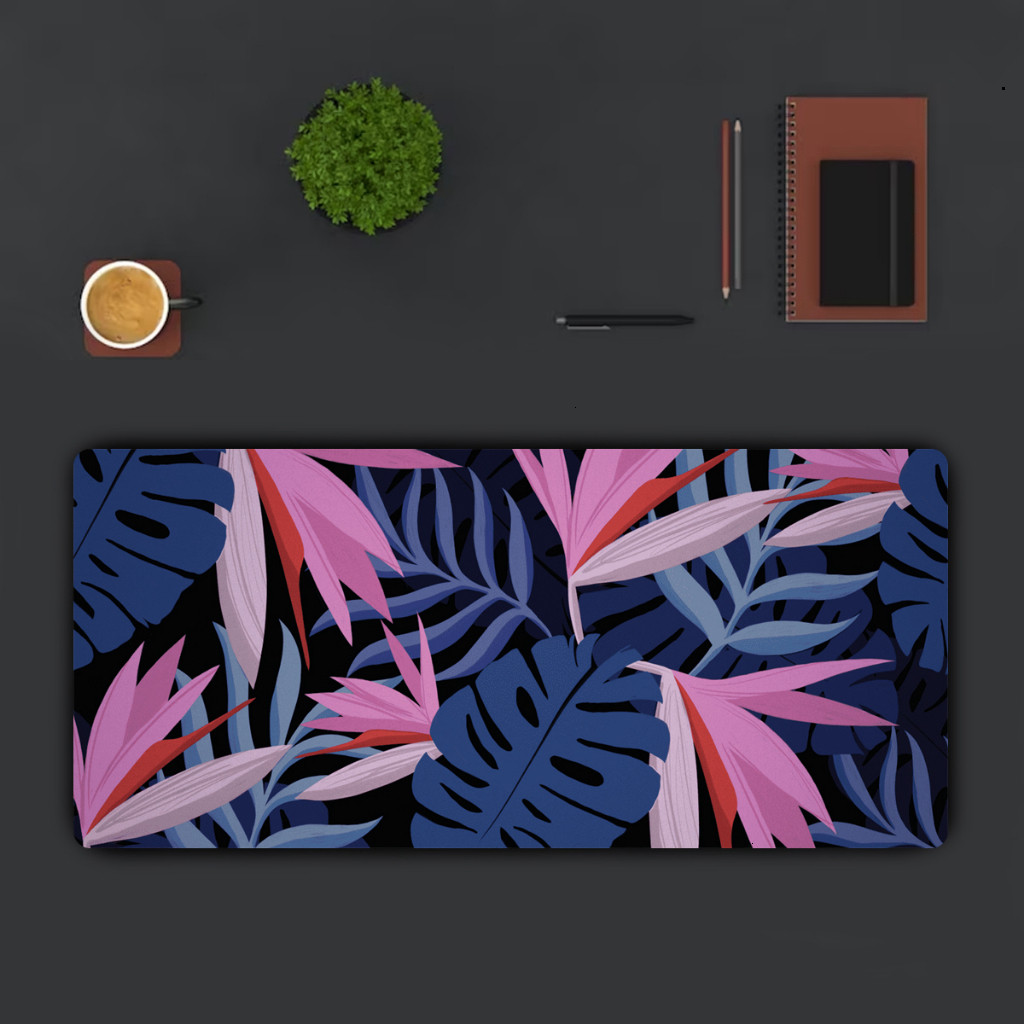 Lót Chuột Gaming Cỡ Lớn 90x40cm Deskmat Chống Trượt, Pad Chuột Bề Mặt Mịn