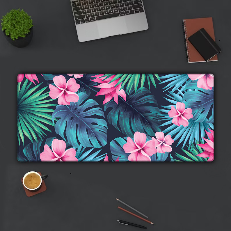 Lót Chuột Gaming Cỡ Lớn 90x40cm Deskmat Chống Trượt, Pad Chuột Bề Mặt Mịn