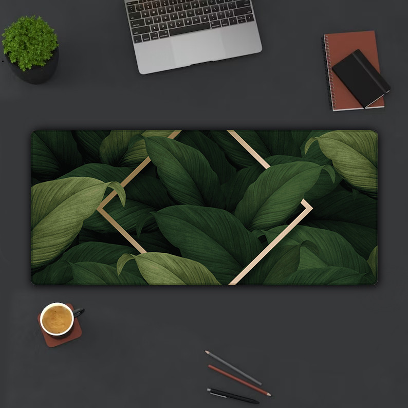 Lót Chuột Gaming Cỡ Lớn 90x40cm Deskmat Chống Trượt, Pad Chuột Bề Mặt Mịn