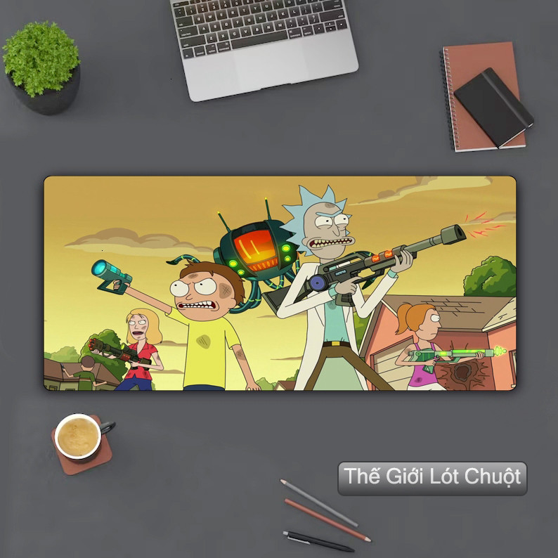 Lót Chuột Gaming 90x40 / 80x30cm, Pad Chuột Cỡ Lớn Chống Trượt