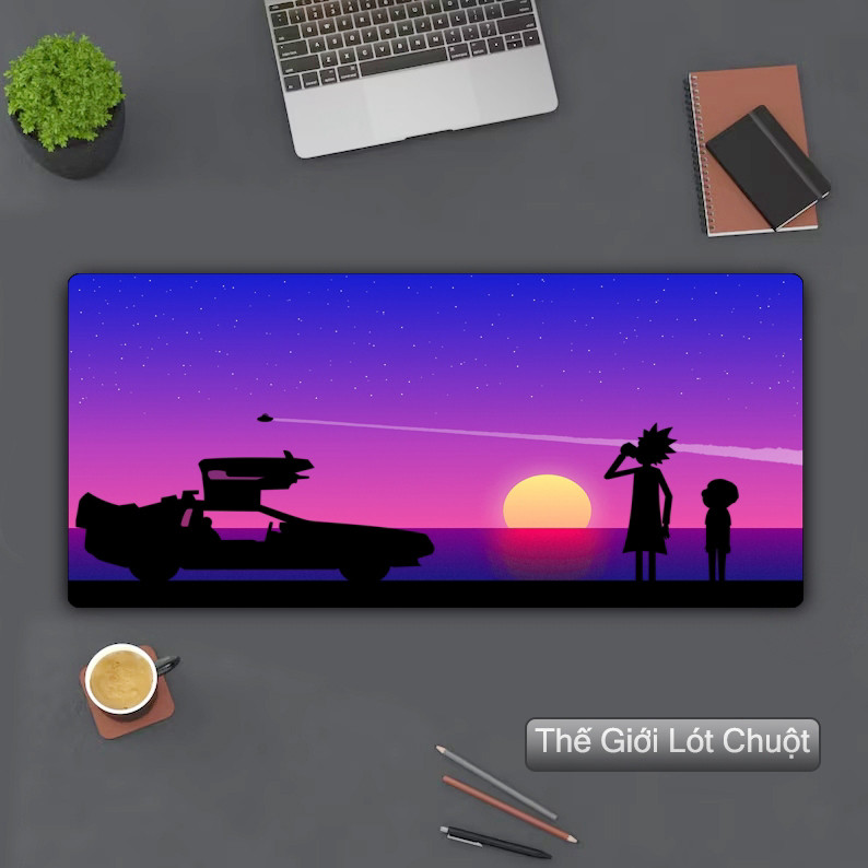 Lót Chuột Gaming 90x40 / 80x30cm, Pad Chuột Cỡ Lớn Chống Trượt