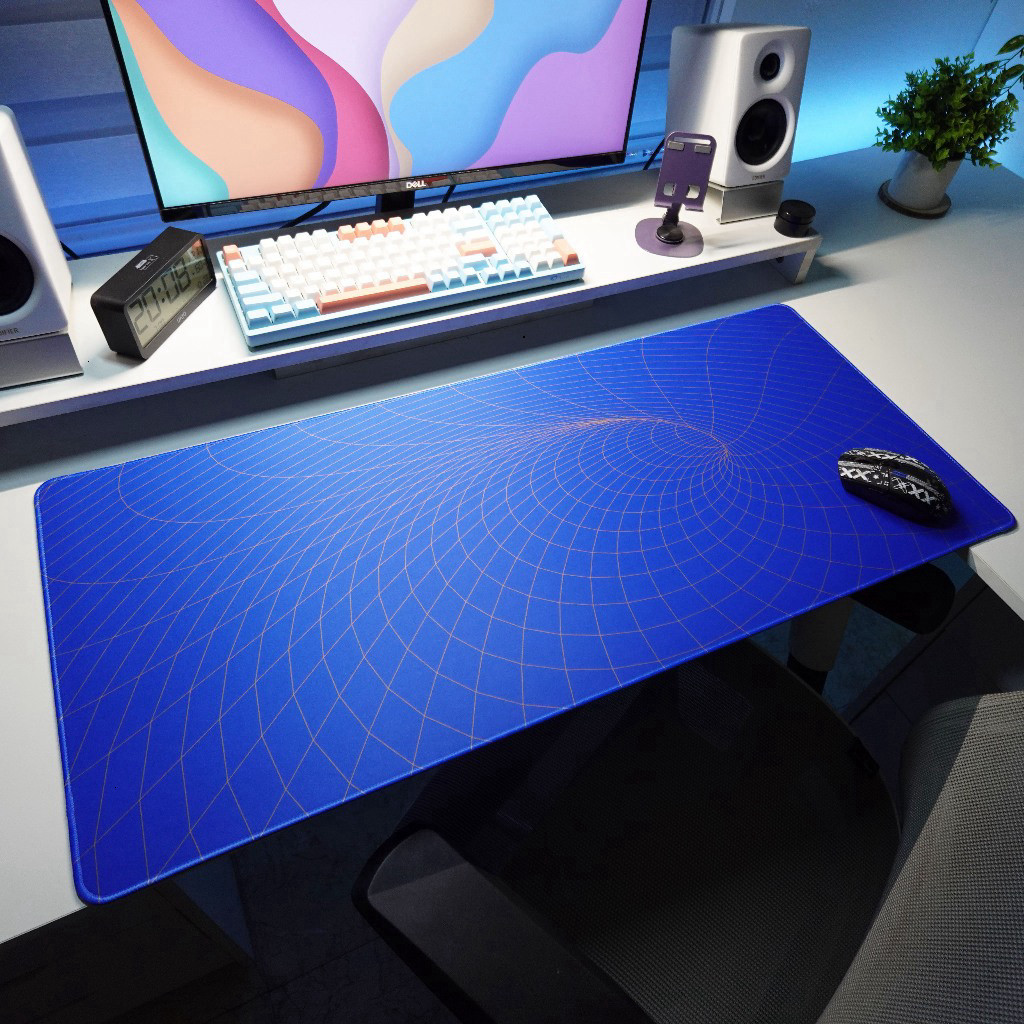 Pad Chuột Deskmat 90x40cm Gaming, Lót Chuột Cỡ Lớn Chống Trượt Đế Cao Su