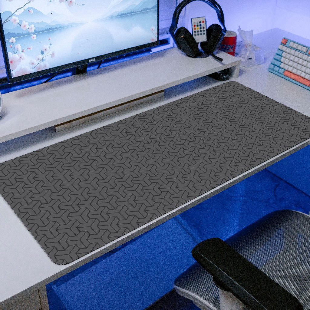 Pad Chuột Deskmat Cỡ Lớn 90x40cm, Lót Chuột Gaming Dày 3mm / 5mm