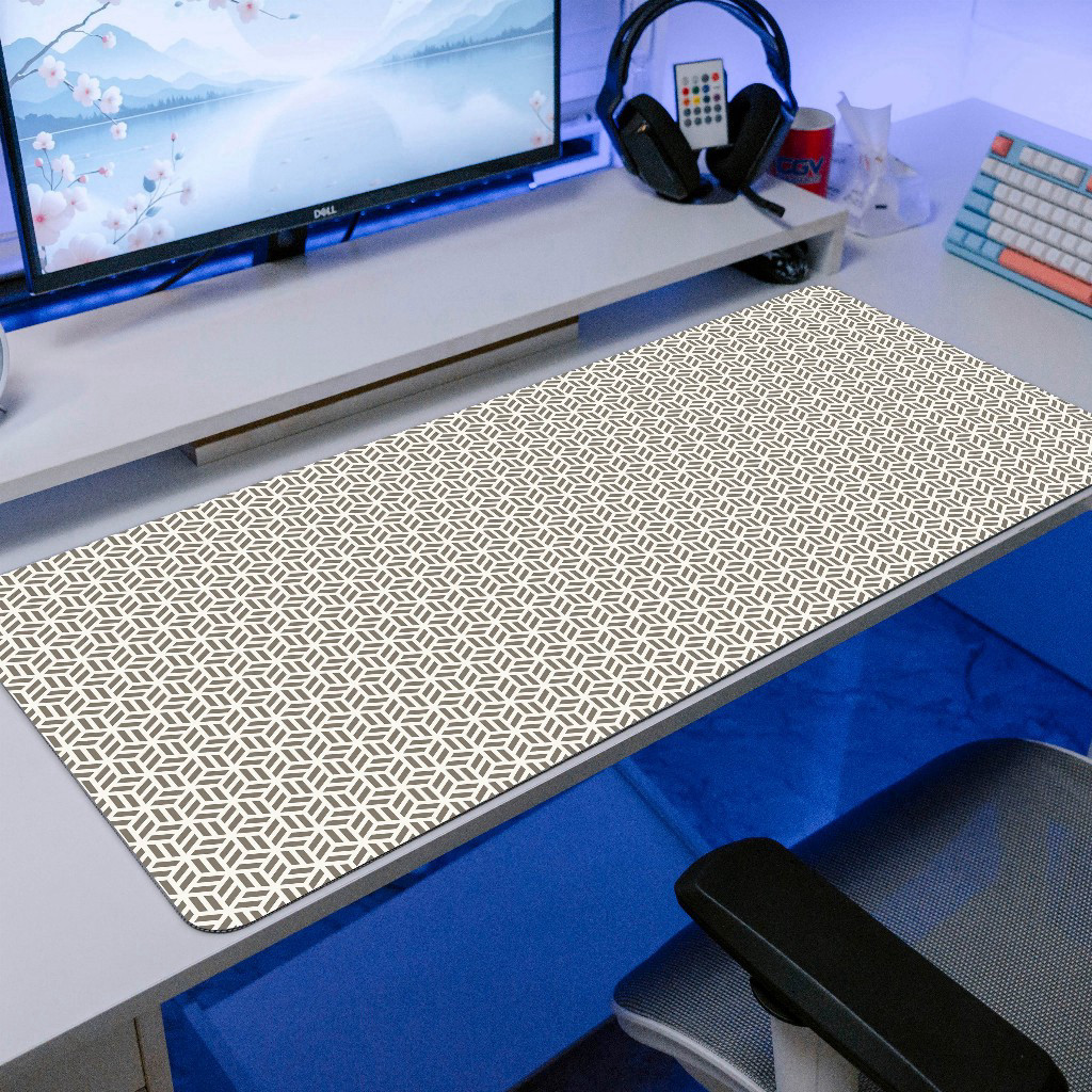 Pad Chuột Deskmat Cỡ Lớn 90x40cm, Lót Chuột Gaming Dày 3mm / 5mm