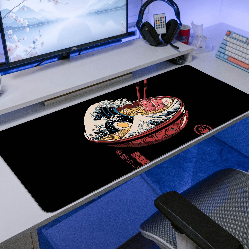 Pad Chuột Gaming 90x40cm Cỡ Lớn, Lót Chuột Deskmat Chống Trượt Cho Game Thủ