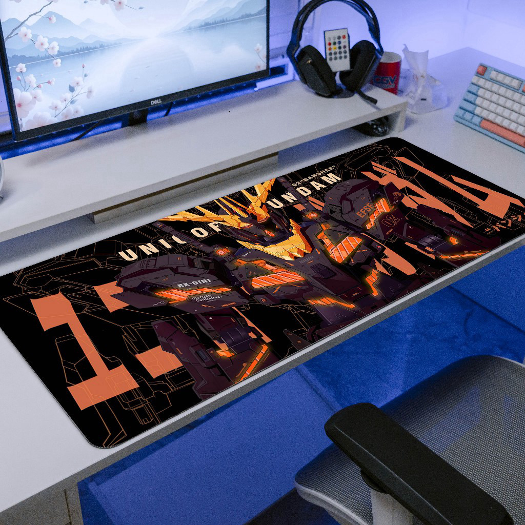 Pad Chuột Gaming 90x40cm Cỡ Lớn, Lót Chuột Deskmat Chống Trượt Cho Game Thủ