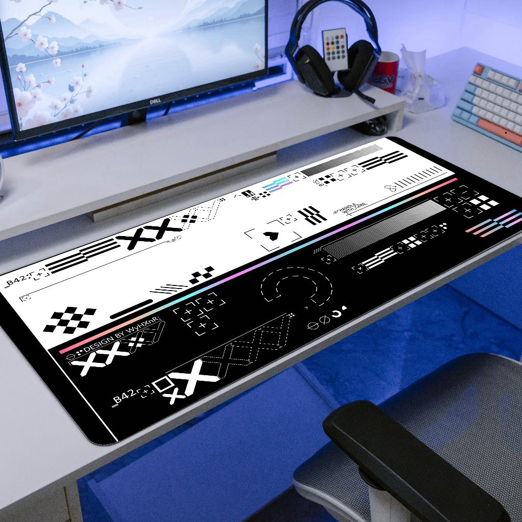Lót Chuột Gaming Deskmat 90x40 / 80x30cm, Pad Chuột Chống Trượt