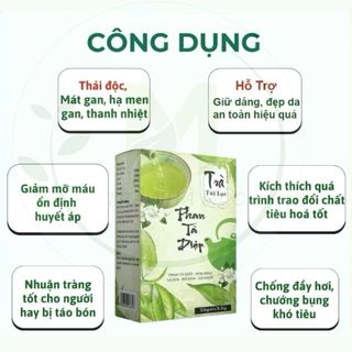 TRÀ PHAN TẢ DIỆP, HỖ TRỢ TÁO BÓN ,NHUẬN TRÀNG , ĐẦY HƠI CHƯỚNG BỤNG KHÓ TIÊU ,hộp 25 túi lọc