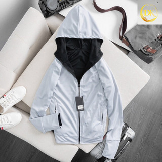Áo khoác chống nắng nam nữ 2 lớp mặc được 2 mặt chất vải thun thông hơi có giãn 4 chiều- ROSE GOLD