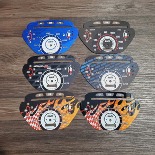 Mặt đồng hồ thái lan thay thế cho các dòng xe wave nhỏ, wave zx, wave thái các đười in UV sắc nét dầy như zin