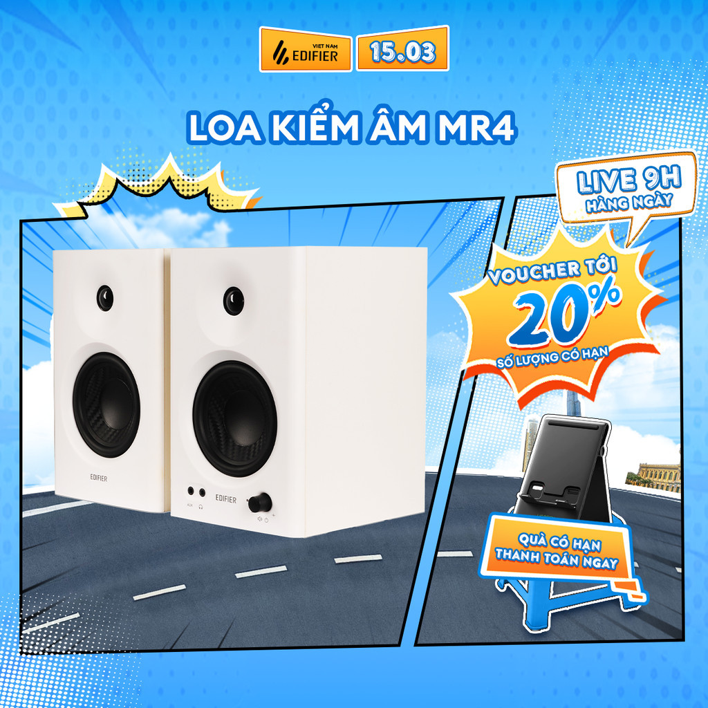 Review Loa Kiểm Âm EDIFIER MR4/MR3/MR5: Giá 1.95M, Có Tốt Không?