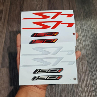 Tem logo nổi chữ SH 150i dán trang trí các dòng xe sh ý 2009, 2010 nhiều màu sắc