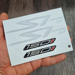 Tem logo nổi chữ SH 150i dán trang trí các dòng xe sh ý 2009, 2010 nhiều màu sắc