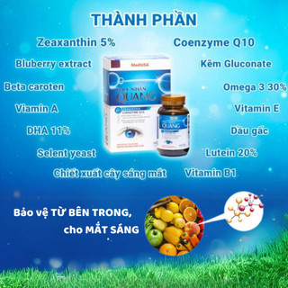 Viên Uống Phục Nhãn Quang - Hỗ Trợ Cải Thiện Thị Lực Cho Người Cận Thị, Người Lớn Tuổi, Dân Văn Phòng