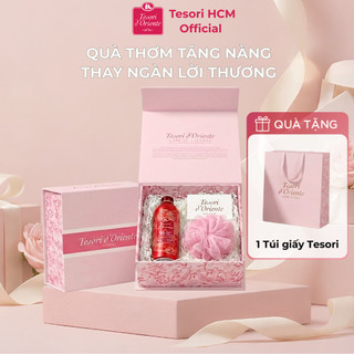 [HOẢ TỐC] Hộp quà tặng cao cấp Tesori D’oriente chai 500ml – TINH HOA Ý, TRỌN VẸN YÊU THƯƠNG (kèm hộp & thiệp)