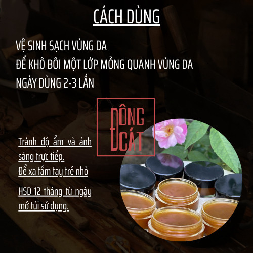 Cao bôi da liễu - viêm da cơ địa, nấm ngứa, chàm, á sừng, vảy nến, Eczema, Zona - Đông Cát Đường
