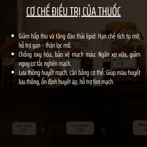 Trà Hạ Mỡ Máu -Đông Cát Đường - Hỗ Trợ Giảm Mỡ Máu, Choles.terol, Thanh Lọc Mạch Máu, Giúp Cơ Thể Nhẹ Nhàng - Túi 50 lọc
