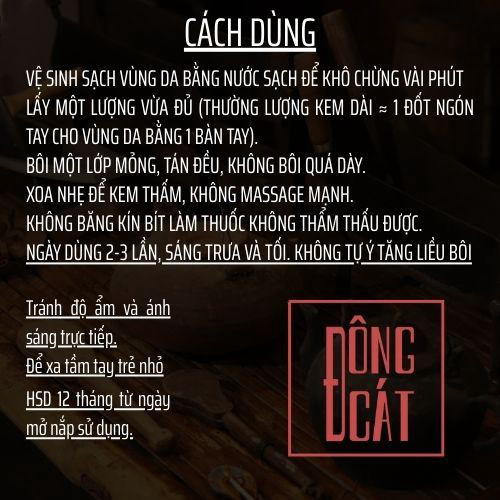 KEM BÔI DA LIỄU ĐÔNG Y - SỦI MÀO GÀ, GIANG MAI, LẬU, HERPES, THỦY ĐẬU, VIÊM RĂNG LỢI, ZONA - HŨ 15g