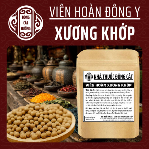 Viên Xương Khớp - Thoái hóa, viêm khớp, co cứng cơ, đau thần kinh tọa, gout, sưng đau - Túi 500 viên