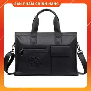Túi xách da nam cao cấp, sức chứa lớn da bò lớp đầu giá rẻ