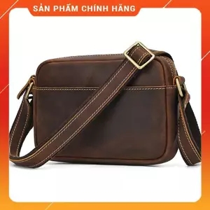 Túi Đeo Vai Da bòTúi đeo chéo cổ điển da thật Túi đeo chéo nhỏ thường ngày Da bò lớp đầu tiên túi nhỏ tiện dụng