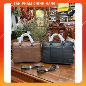 Túi xách nam SAPOLNEY túi da nam chất liệu da thật nhiều ngăn đựng mã 1118 Màu đen , Nâu