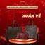 Cặp xách cao cấp dập vân caro MoonLeather thanh lịch sang trọng_ZKC18