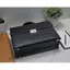 Túi xách nam mới, cặp da thật, khóa số, túi đựng laptop bằng da bò, cặp công sở dành cho nam giới, cặp tài liệu.
