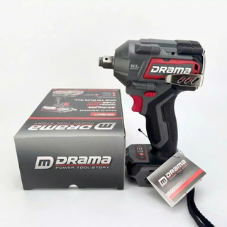 Thân Máy Siết Bulong DRAMA D-360NM, Lực Siết 360N.m, Đầu 2 Trong 1 Đa Năng, Động Cơ Không Chổi Than, Chân Pin Phổ Thông