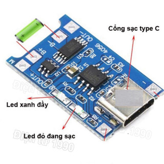 [Combo-Giá rẻ] (10 cái) Mạch Sạc Pin TP4056 cổng USB micro B / Type C (Có / Không IC bảo Vệ )