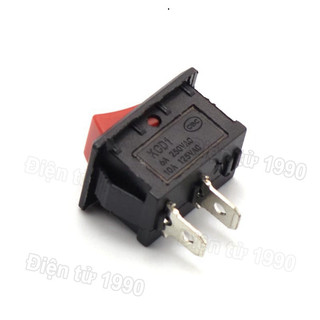 [Combo-Giá rẻ] (10 cái) Công tắc bập bênh KCD1 - 101 6A - 250V 15x21mm