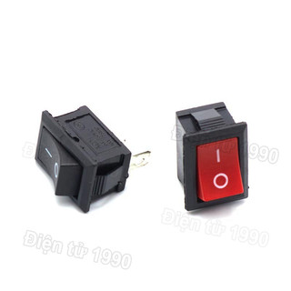 [Combo-Giá rẻ] (10 cái) Công tắc bập bênh KCD1 - 101 6A - 250V 15x21mm