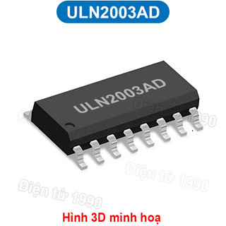 [Combo-Giá rẻ] (10 cái) Transistor Darlington NPN ULN2003 / ULN2004 / ULN2803 / ... chân dán 50V 0.5A