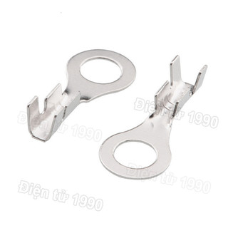 [Combo-Giá rẻ] (100 cái) Đầu cos tròn chữ O đồng thau lỗ bắt ốc M3-M12