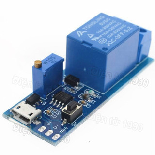 Mạch Relay Tạo Trễ 1 Kênh 5V - 30V IC 555