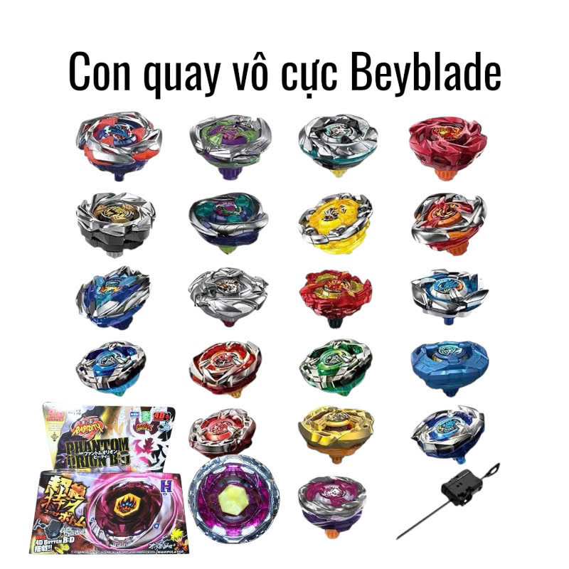 Con quay vô cực , con quay Beyblade Metal Con quay chiến đấu 4D siêu ngầu
