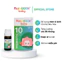 Chính Hãng - Men 10 chủng Rainbovit baby chai 5ml hỗ trợ hệ tiêu hóa cho bé khỏe mạnh