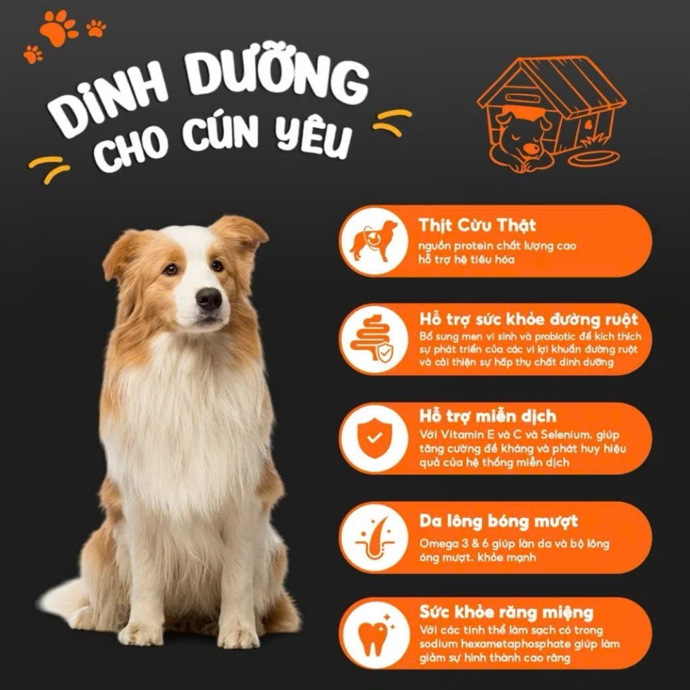 [Bao xá 10kg] - Thức ăn hạt cho chó Ganador