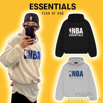 Áo Hoodie FOG Fear of God ESSENTIALS x NBA Hoodie, Áo hoodie FOG nam oversize, Hoodie NBA PLV