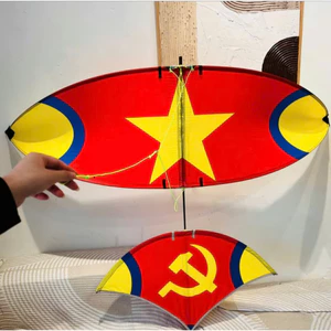 Diều Sáo Cờ Đỏ Sao Vàng Diều Cacbon Cao Cấp 1m5-1m7m-2m-2m5-3m Cực Đẹp Diều Sáo Học Sinh