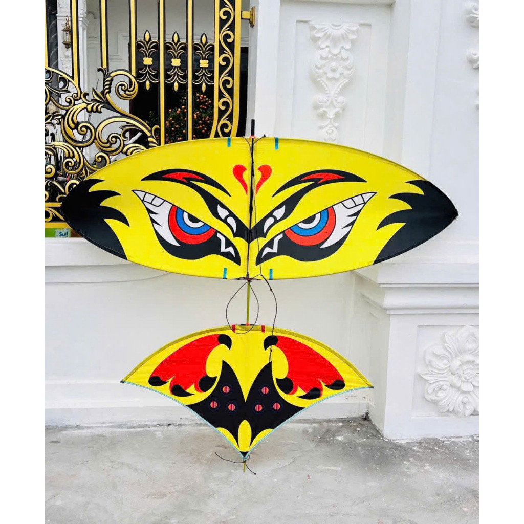 Diều Sáo Lắp Ghép Pun Cacbon Cao Cấp Diều Cacbon 1m50-1m70-2m-2m50-3m Mắt Cú Lườm Diều Sáo Học Sinh