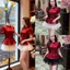 Set váy style thời trang nữ trẻ trung chất áo gấm cổ trụ chiết eo nhẹ xẻ vạt 2 bên mix chân váy 2 lưới ngắn xòe có lót