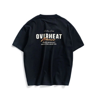 Áo phông OVERHEAT ngắn tay chính hãng Mikenco unisex |TẶNG HỘP ÁO|