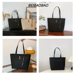 Túi Totebag BeiBaoBao Vải Trơn Cao Cấp Chính Hãng 8371