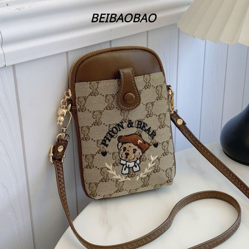 Túi điện thoại Mini Beibaobao thời trang đeo chéo hàng quảng châu cao cấp Chính Hãng 8310