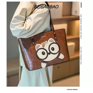 Túi Xách Nữ, Túi Đeo Vai Totebag BeiBaoBao Da Mặt Gấu Cao Cấp Chính Hãng 8681
