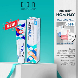 Azemix Gel Tuýp Nhỏ 20g – Hỗ Trợ Làm Sáng Da, Mờ Thâm, Cải Thiện Da Mụn