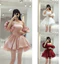 Đầm thời trang Nữ chuẩn hotgirl chất tapta xịn cúp ngực kèm tay tháo rời hiện đại chiết eo váy ngắn xòe bồng bềnh