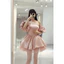 Đầm thời trang Nữ chuẩn hotgirl chất tapta xịn cúp ngực kèm tay tháo rời hiện đại chiết eo váy ngắn xòe bồng bềnh