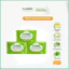 Combo 3 gói Khăn hăm cao cấp Dr.Papie phục hồi vùng da hăm khử mùi lành tính cho trẻ sơ sinh (80 tờ/gói)